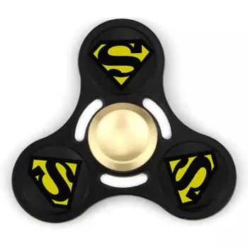 Спиннер металлический "Черный Супермен"