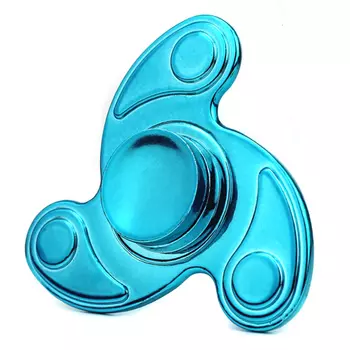 Спиннер металлический Комета (три лопасти) - Синий