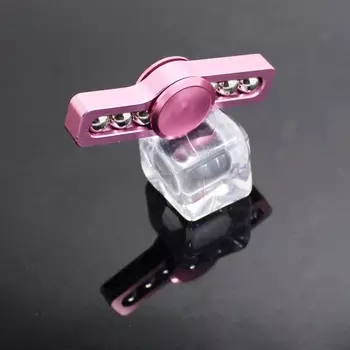 Спиннер металлический Розовый (две лопасти)