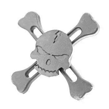 Спиннер металлический "Веселый Роджер" - Серебристый