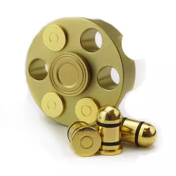 Спиннер - трансформер Металлический "Магнум 45" (Бронза)