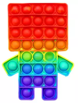 Вечная пупырка антистресс Pop it Человечек / Робот