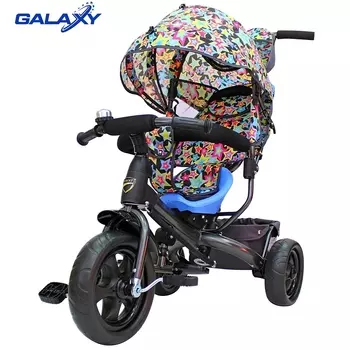 3-х колесный велосипед Galaxy - Лучик Vivat, звезды