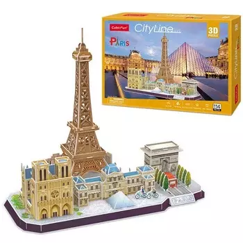 3D пазл - Достопримечательности Парижа