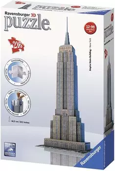 3D Пазл Эмпайр Стейт Билдинг, 216 элементов