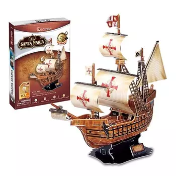 3D-пазл - Корабль Санта Мария