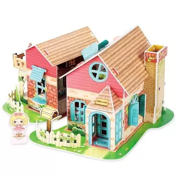 3Д пазл - Уютная вилла, с подсветкой