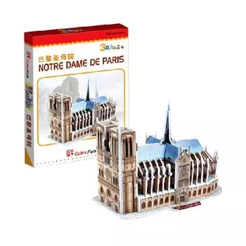 3D puzzles. Пазлы объёмные. Нотрдам де Пари