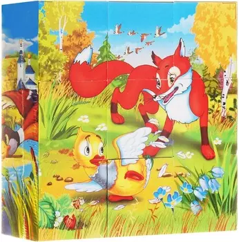 9 развивающих кубиков - Русские сказки