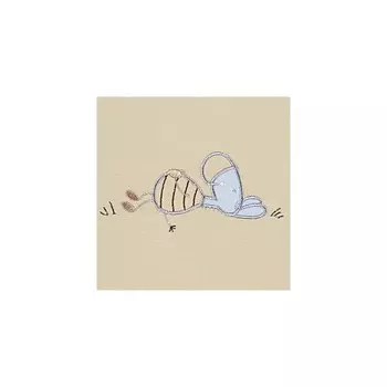 Аппликация для пеленального комода Bagnetto Lazy Donkey - Avorio, слоновая кость