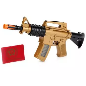 Автомат М-16, свет и звук, с вибрацией