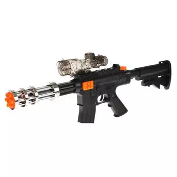 Автомат с гидрогелевыми пулями