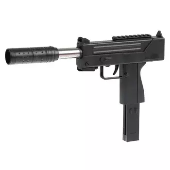 Автомат с глушителем и пульками 304A