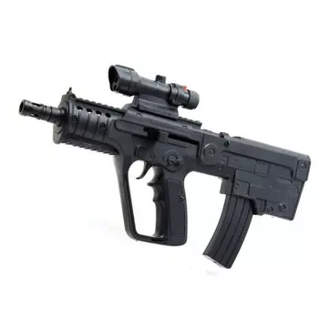 Автомат с лазерным прицелом и пульками