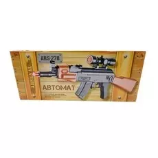 Автомат с прицелом, световыми и звуковыми эффектами, в коробке )