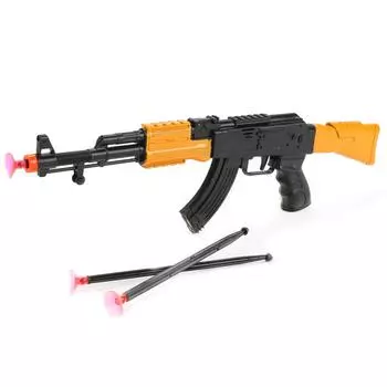 Автомат, стреляет пулями с присосками