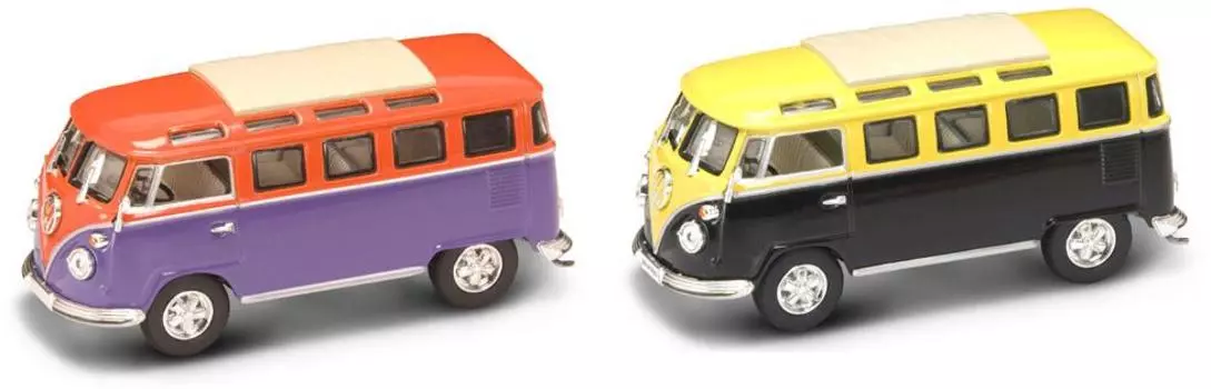 Автомобиль - Фольксваген микроавтобус, образца 1962, масштаб 1/43 серия Премиум