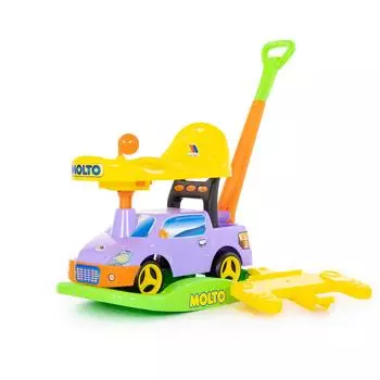 Автомобиль-каталка - Пикап многофункциональный №3, сиреневый