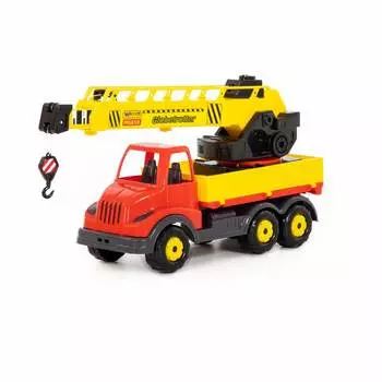 Автомобиль-кран Муромец с поворотной платформой, в сеточке