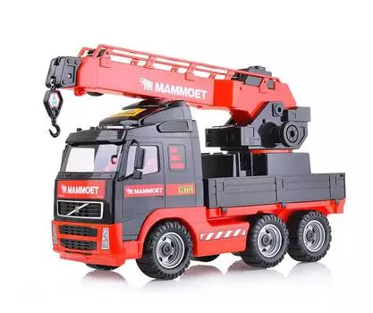 Автомобиль-кран с поворотной платформой - Mammoet Volvo