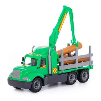 Автомобиль-лесовоз Майк, в сеточке