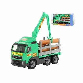 Автомобиль-лесовоз Volvo, в коробке