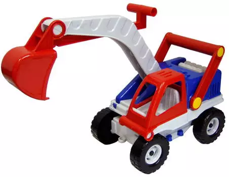 Автомобиль строительный – Экскаватор, 25 см