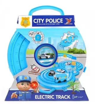 Автотрек - Полиция, машина, аксессуары, чемодан