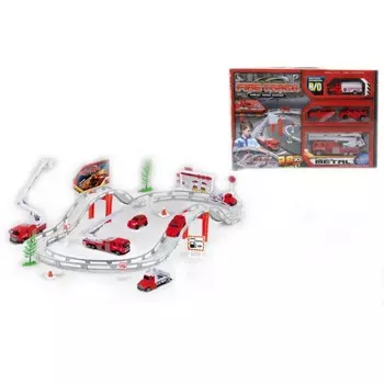 Автотрек - Пожарная станция, 29 предметов