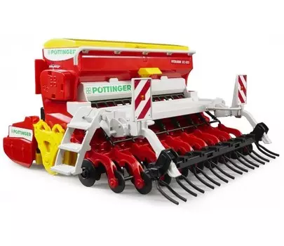 Аксессуар для трактора Bruder - Комбинированная сеялка P?ttinger Vitasem 302 ADD