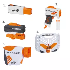 Аксессуары для бластера из серии Nerf Модулус, 5 видов