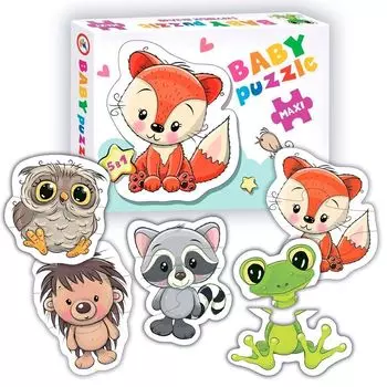 Baby Puzzle - Лесные животные