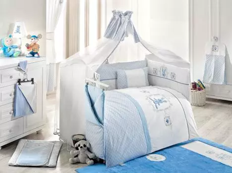 Балдахин серии Rabitto, 150 х 450 см, голубой