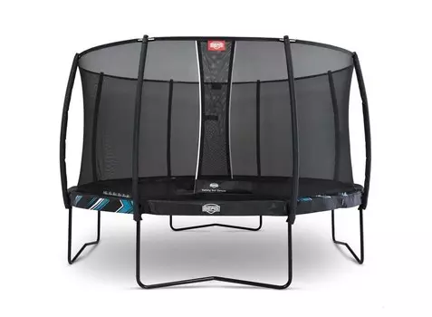 Батут Berg Ultim Champion Regular 430 Black + Safety Net Deluxe