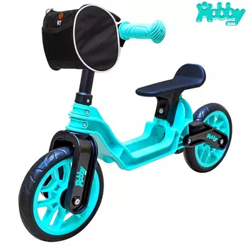 Беговел ОР503 Hobby bike Magestic, цвет - aqua black