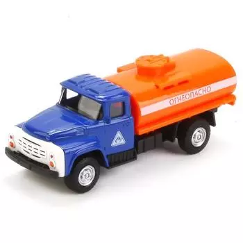 Бензовоз ЗИЛ 130 - металлическая инерционная машина