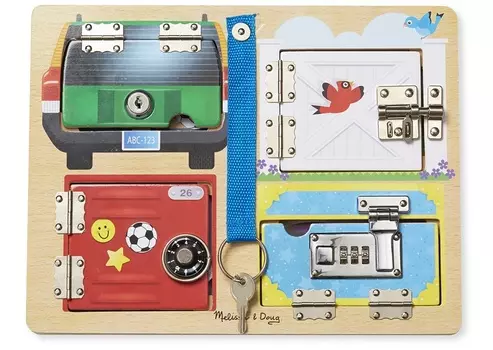 Бизиборд. Доска с замочками. Серия Первые навыки