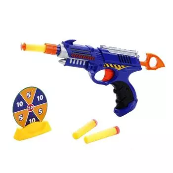 Бластер с мягкими пулями и мишенью