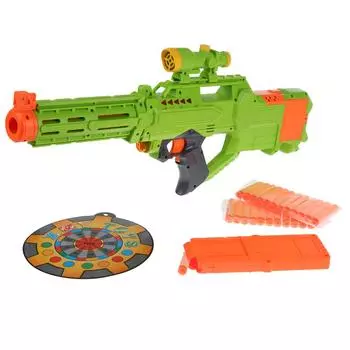 Бластер с мягкими пулями и мишенью