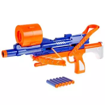 Бластер с мягкими пулями на присосках