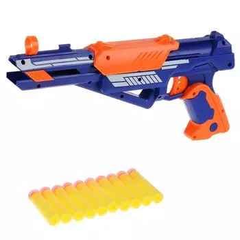 Бластер с мягкими пулями на присосках