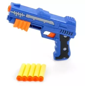 Бластер с мягкими пулями на присосках