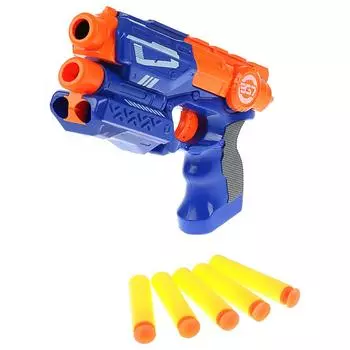 Бластер с мягкими пулями на присосках