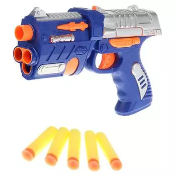 Бластер с мягкими пулями на присосках