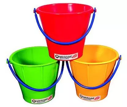Большое ведерко пляжное, пластик