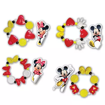 Браслет с наклейкой «Минни Маус»