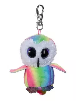 Брелок - Сова Stripe, цветная, 8,5 см