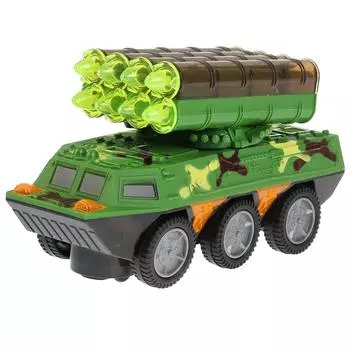 Бронемашина, свет + звук