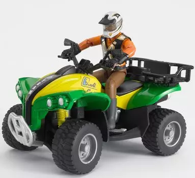 Bruder Квадроцикл с гонщиком