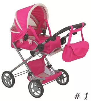 Buggy Boom Детская коляска для куклы с регулируемой ручкой